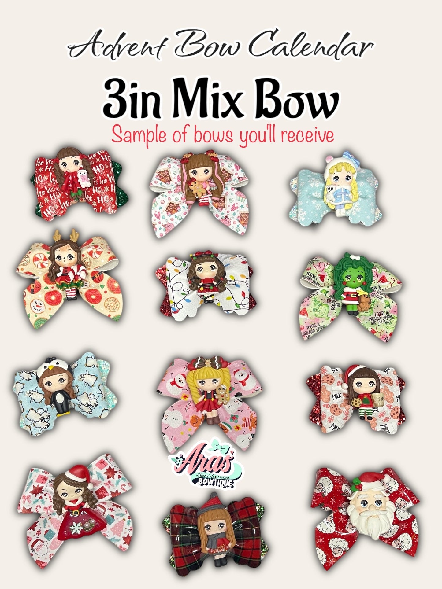 Single Bows Advent Calendar