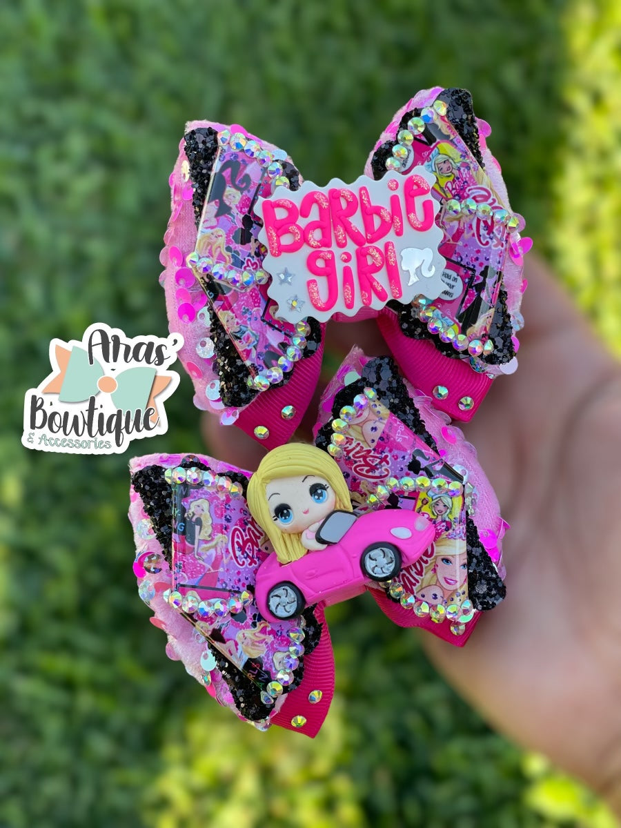Pink Doll Car Piggies