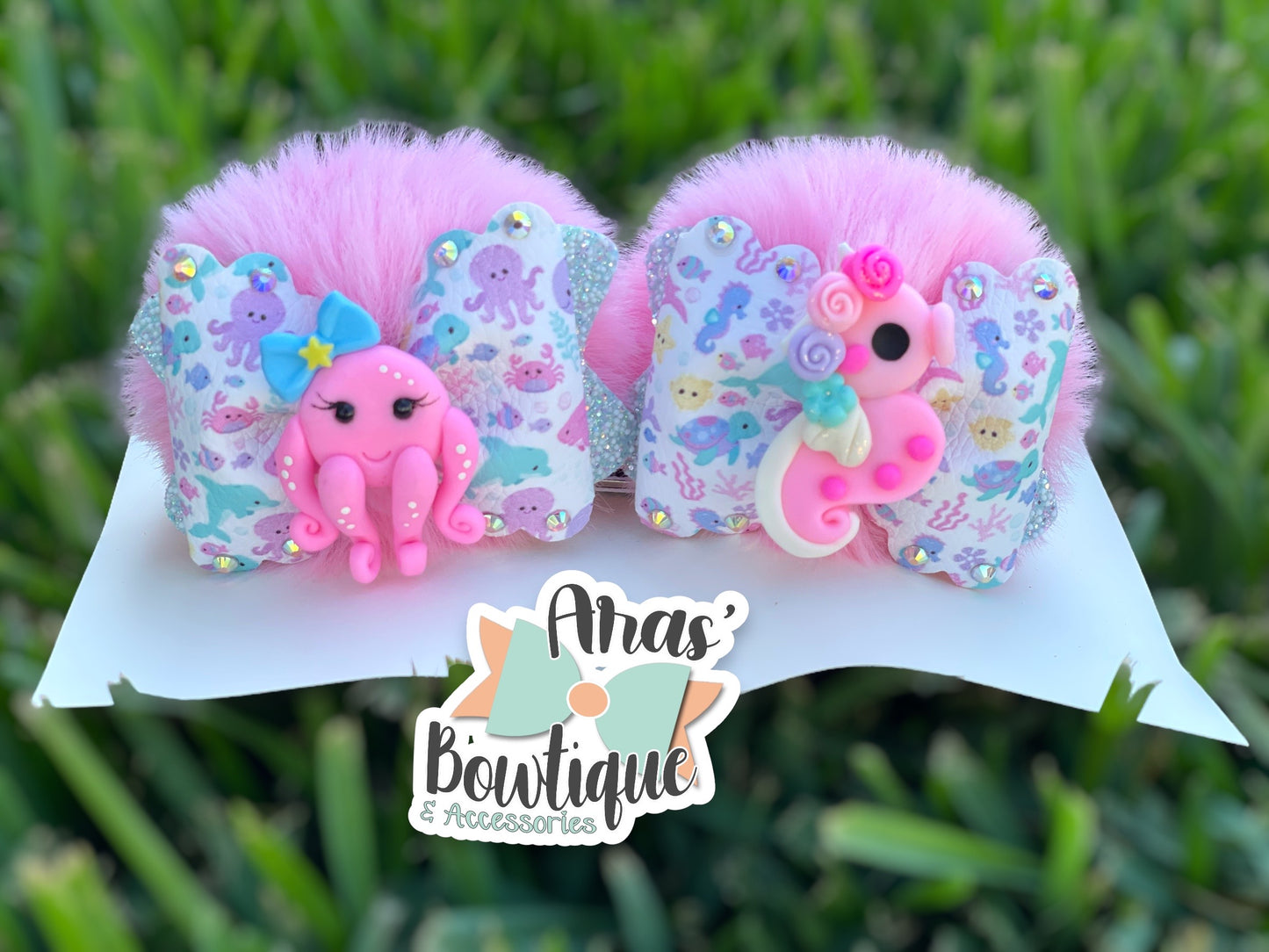Under the Sea Pom Poms
