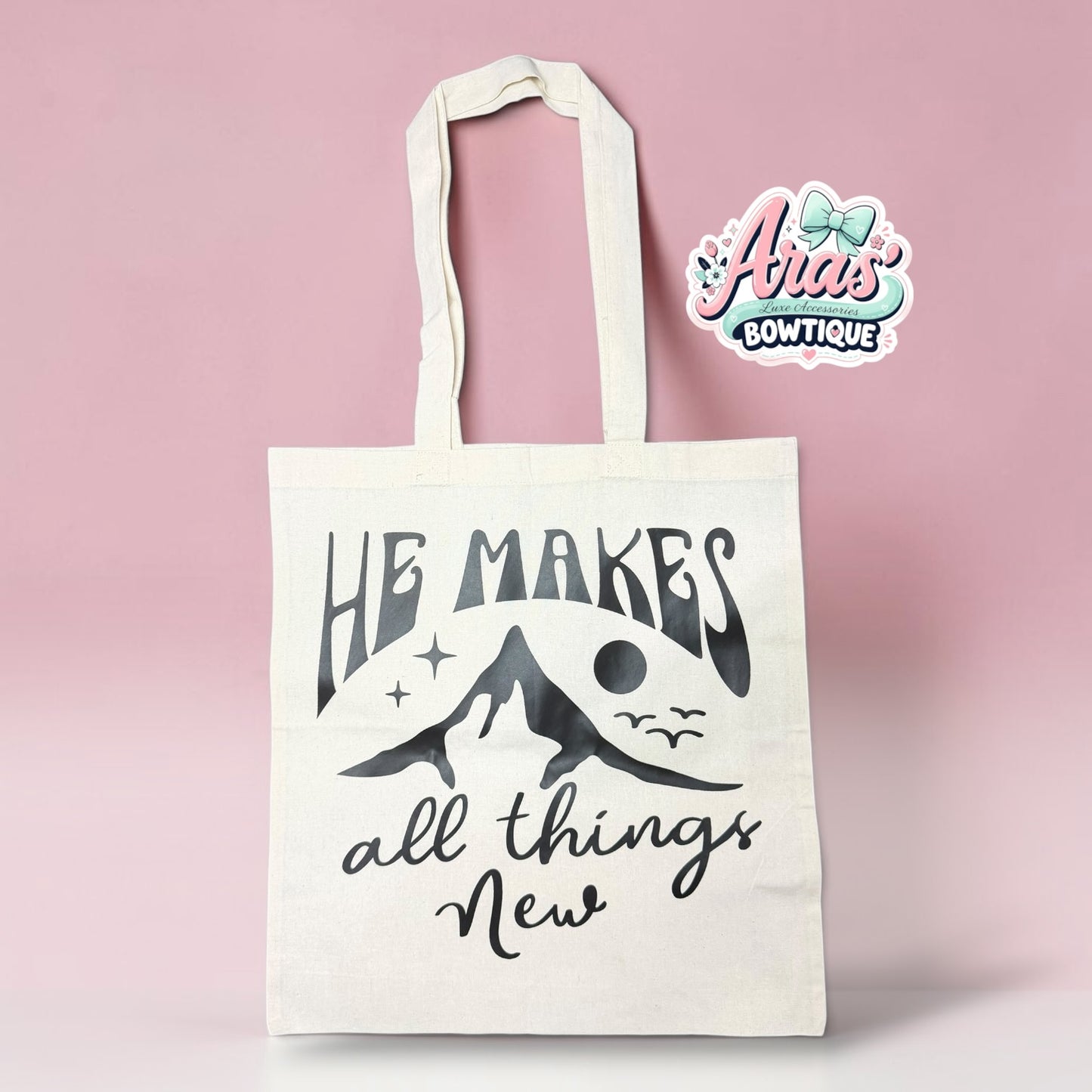He Makes all Things New Tote