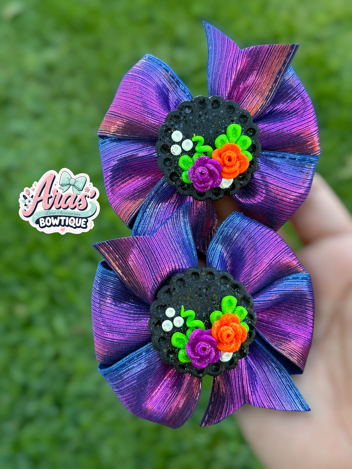 Floral Twirl Piggies