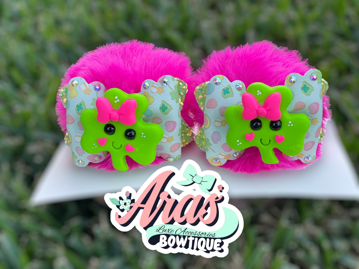 Shamrock Pom Poms
