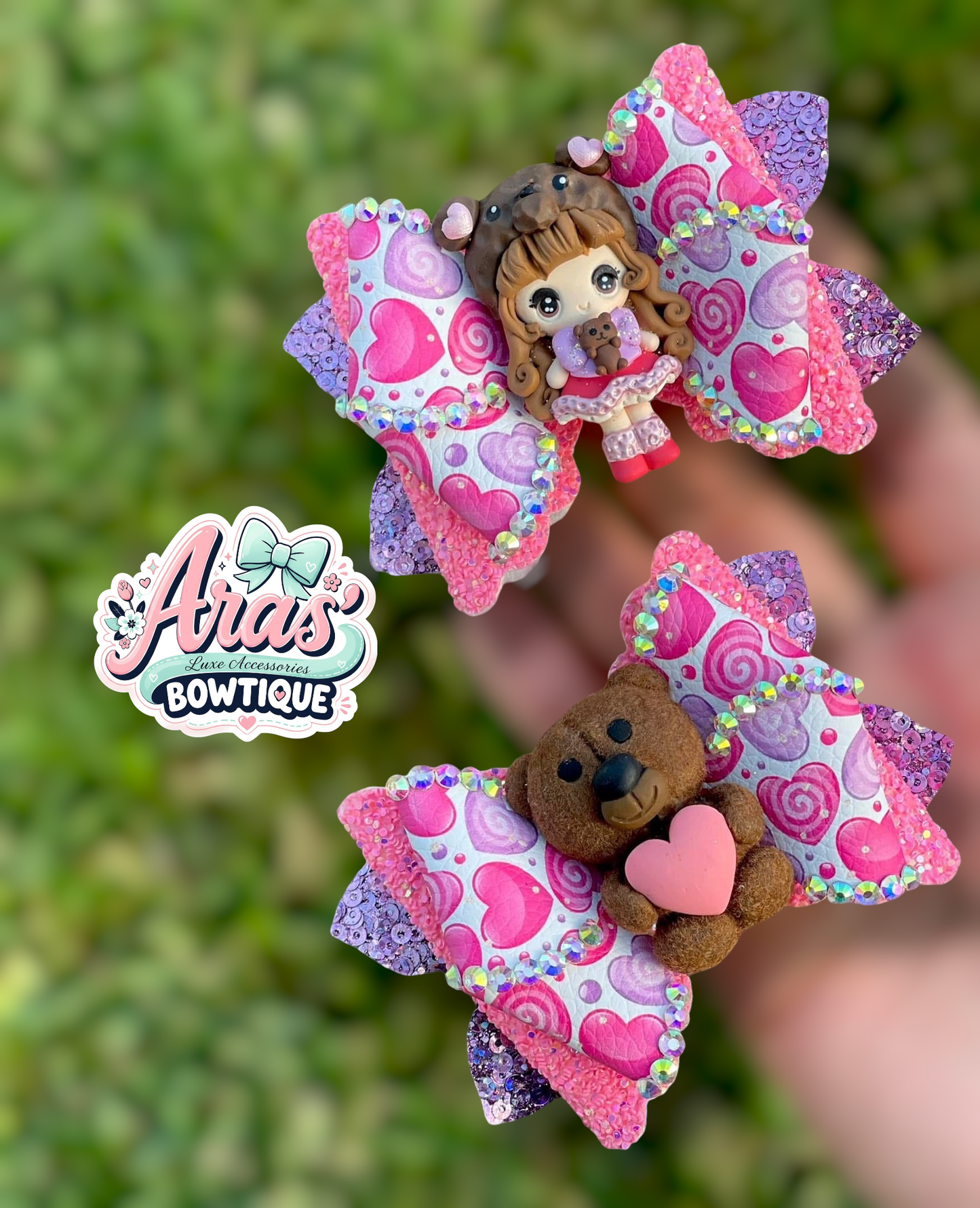 Beary Sweet Pigtails