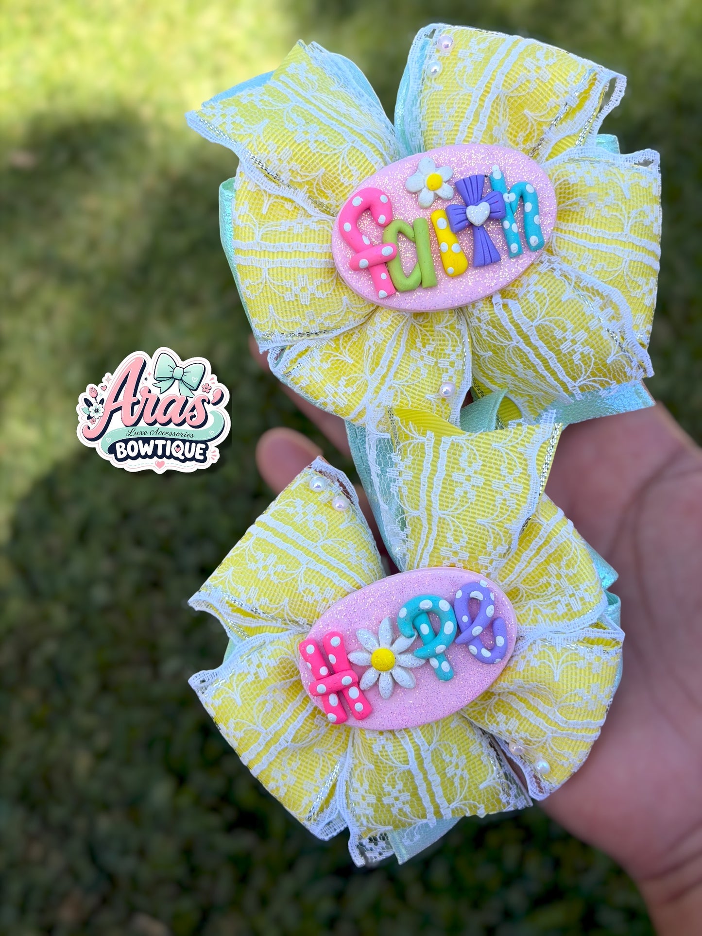 Faith/Hope Twirl Piggies