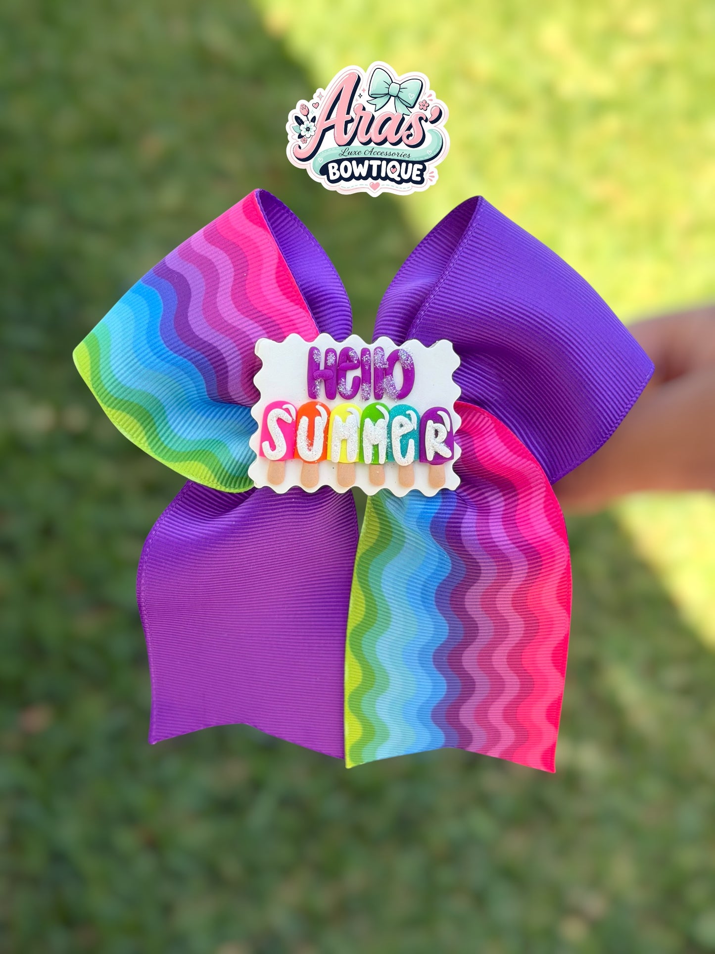 Small Neon Rainbow Summer