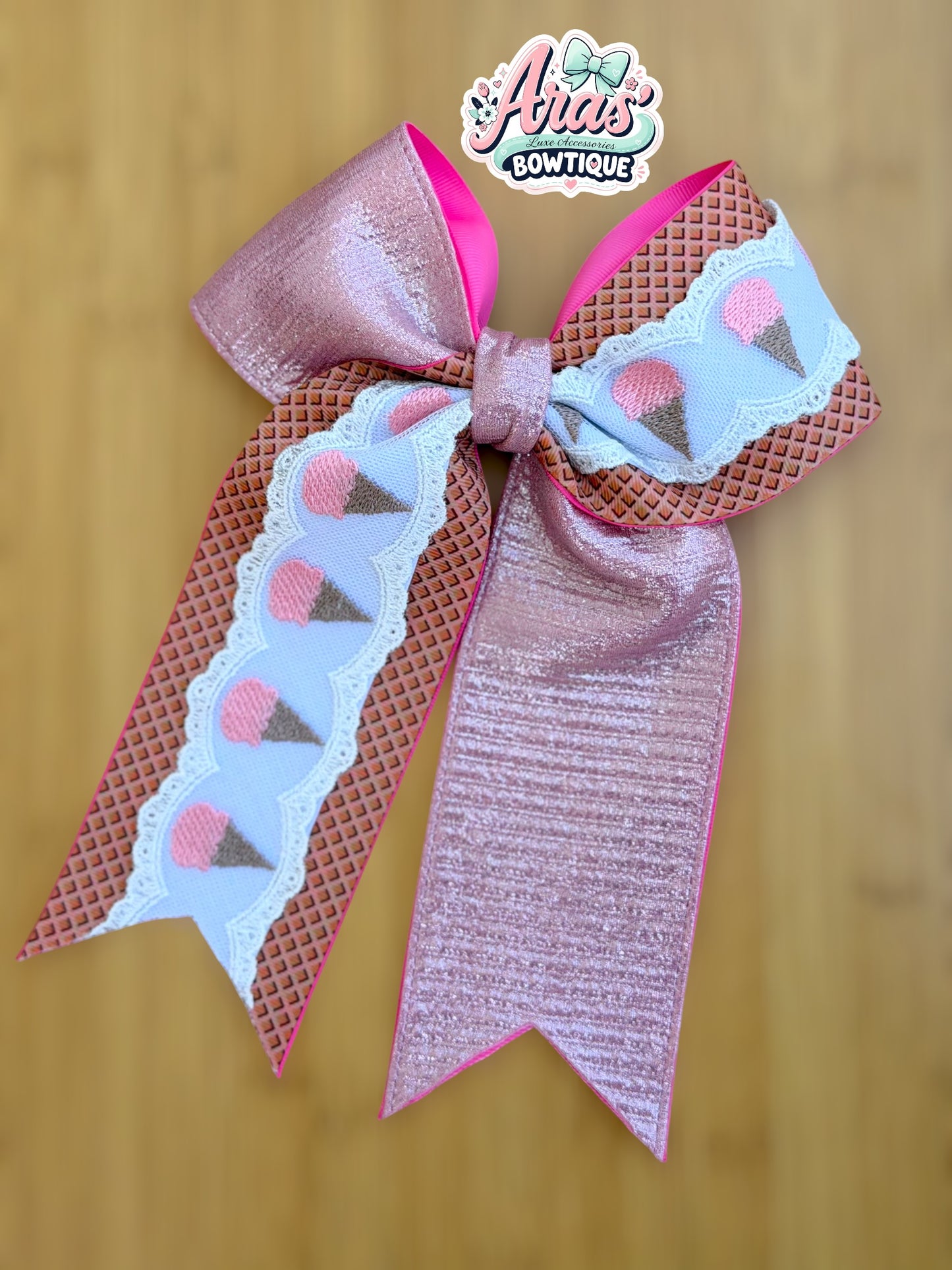 Cheer Bow Ice Cream