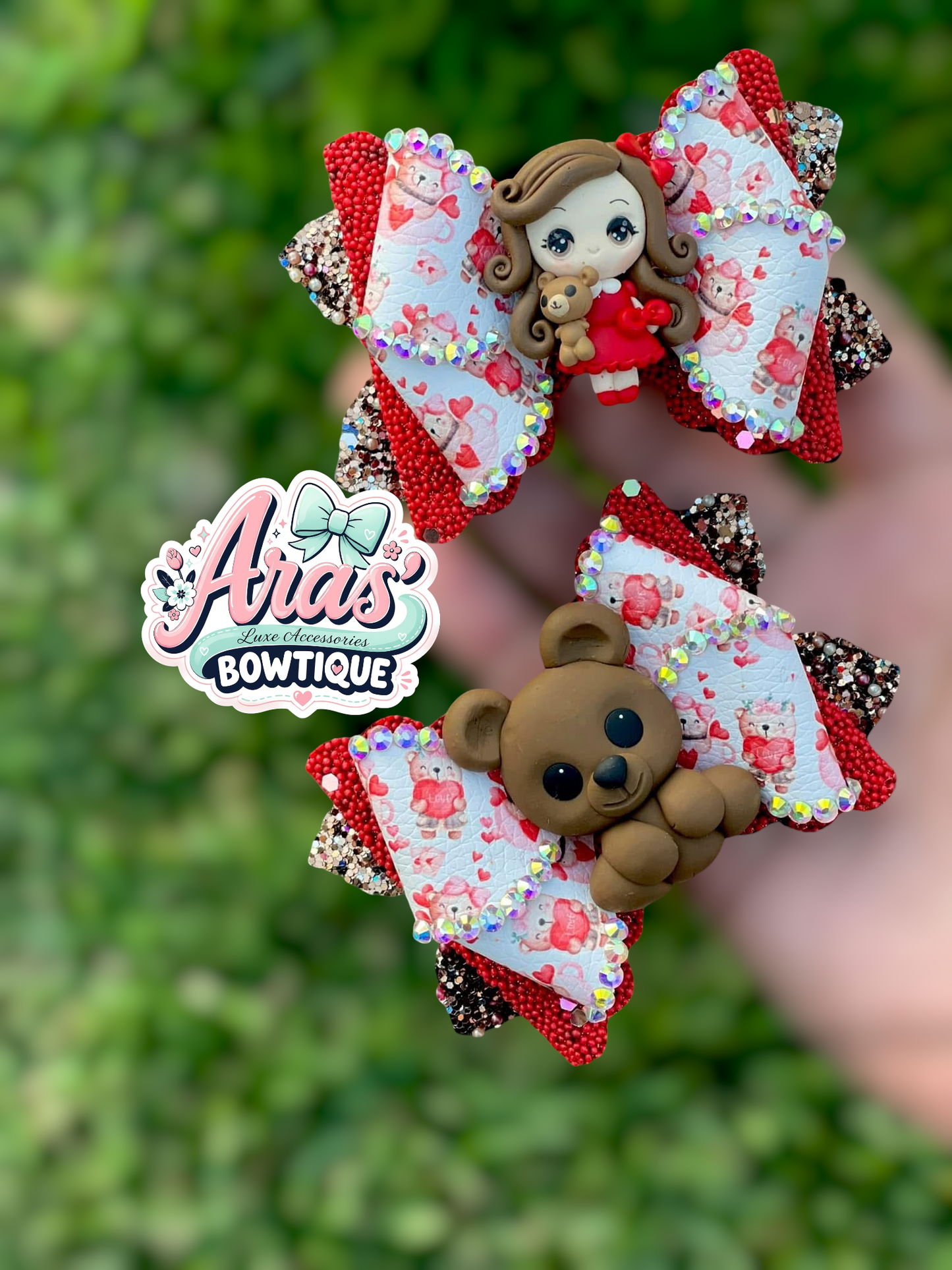 Cute Bear Pigtails