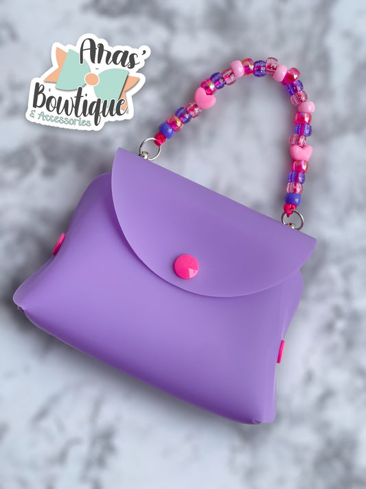 Purple Splash Purse