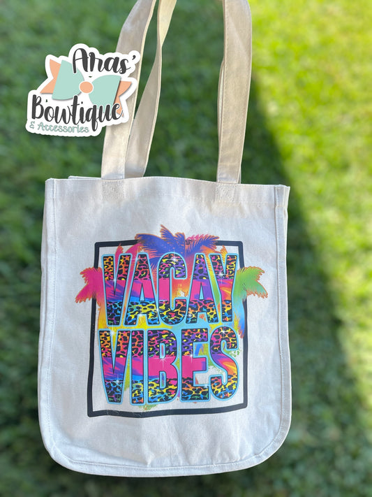 Vacay Vibes Large Tote