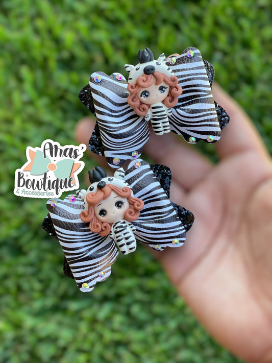 Zebra “Never Basic” Piggies