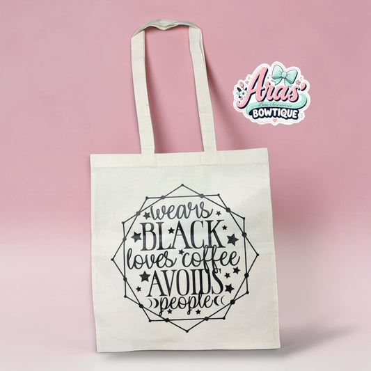 Wears Black Tote