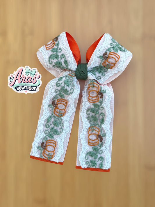 Pumpkin Fall Bow