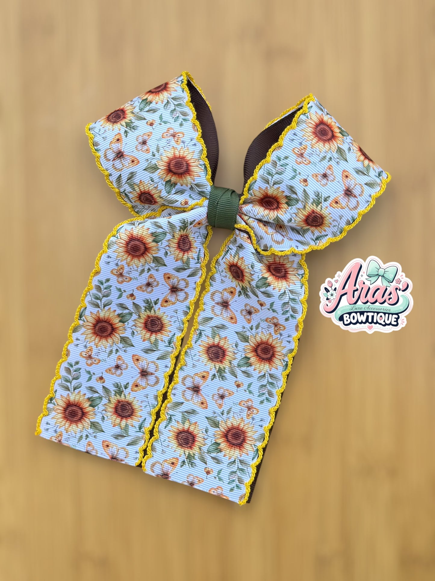Sunflowers Bow