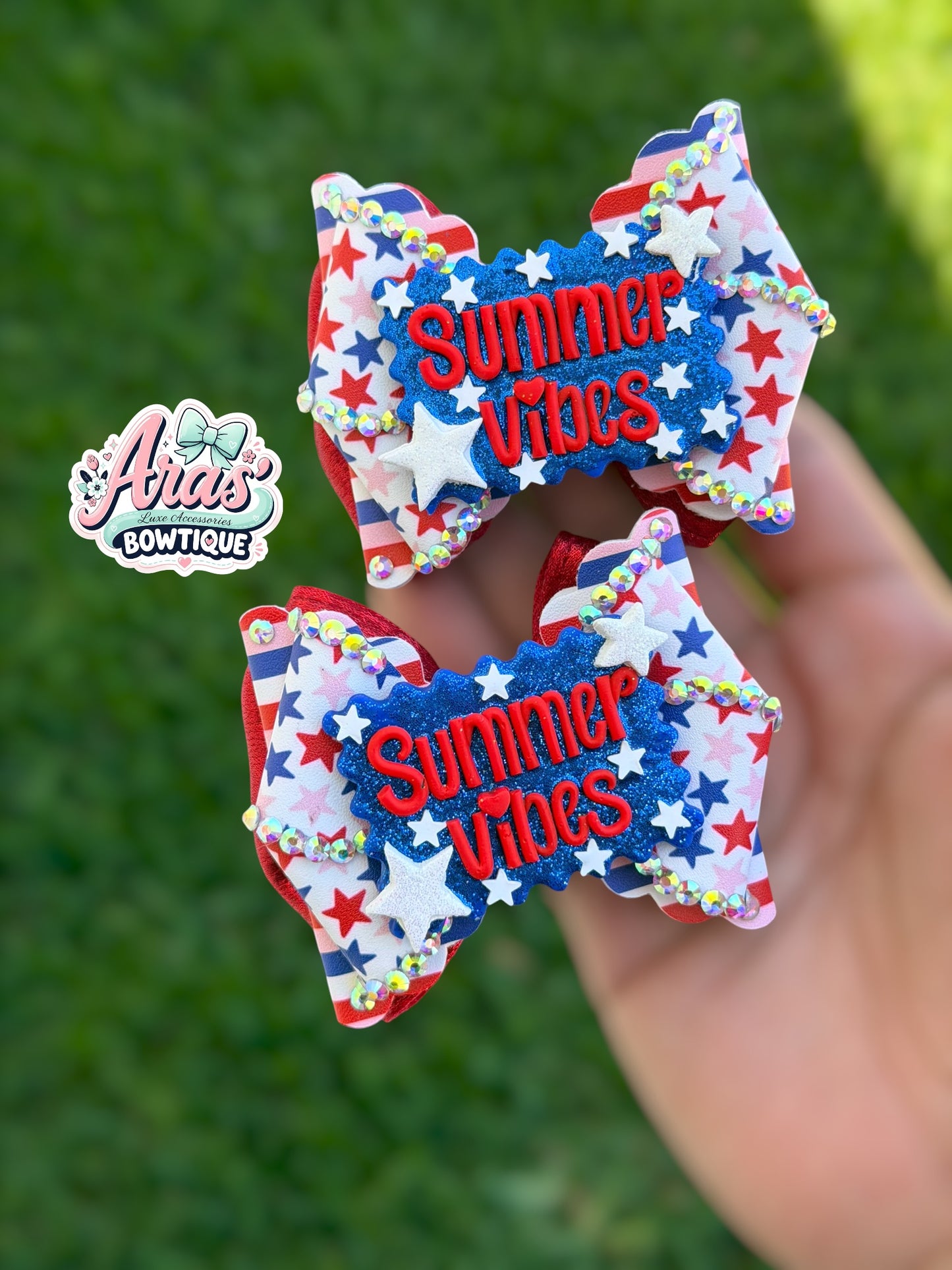 Summer Vibes Luxe Bow