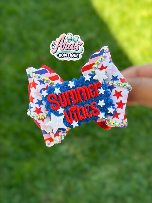 Summer Vibes Luxe Bow