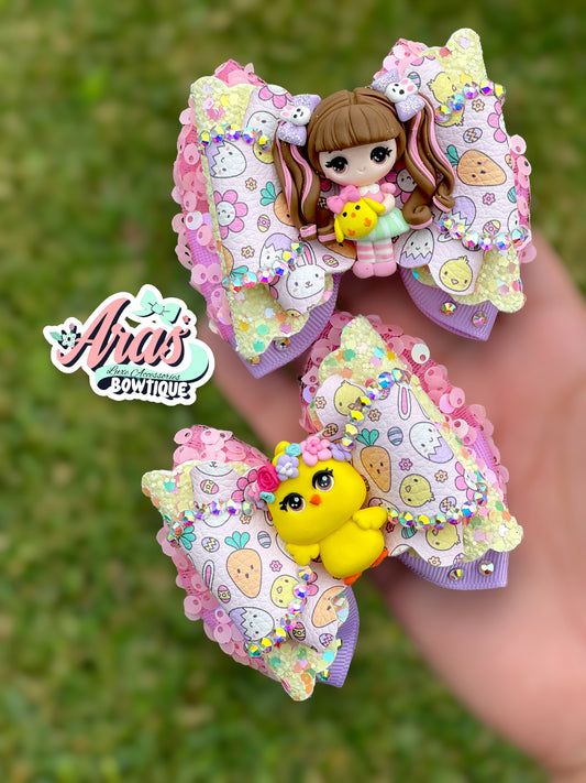 Easter Chick Luxe Piggies