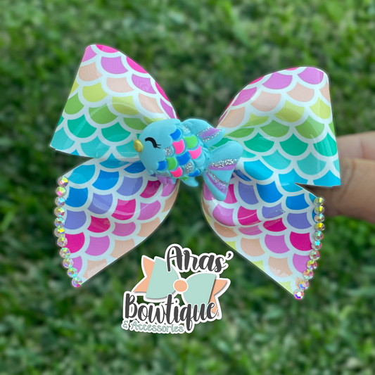 Colorful Fish- Sailor Bow